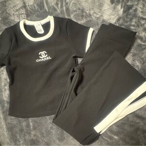 Two-Piece Set | Top & Flared Pants | Runs Small